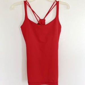 Lululemon Free To Be Tank- Love Red
